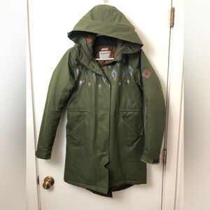 Burton Green Hooded Parka